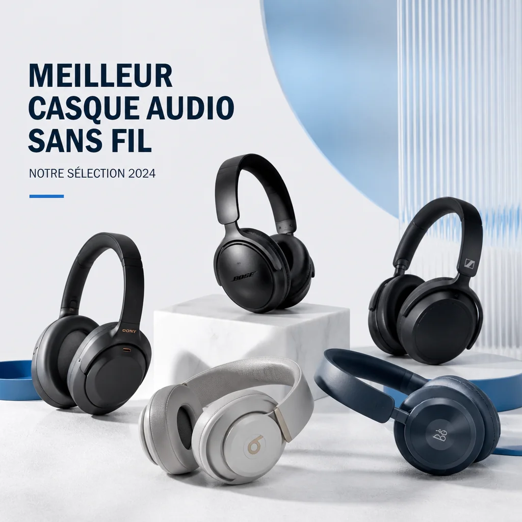 Comparatif meilleur casque audio sans fil
