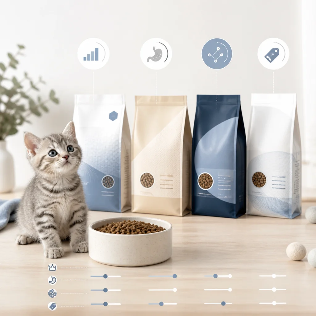 Comparatif meilleur croquette chaton