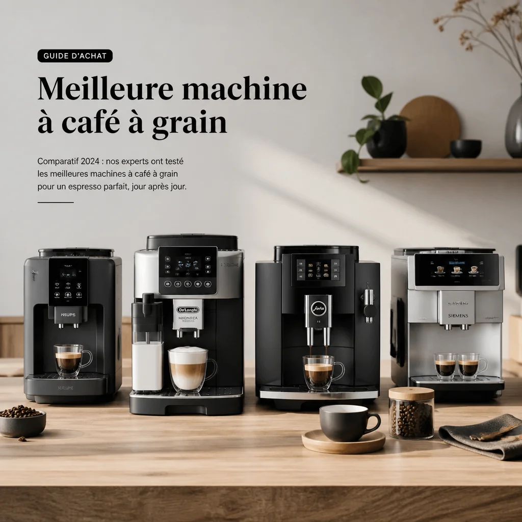 Comparatif meilleur machine a café a grain