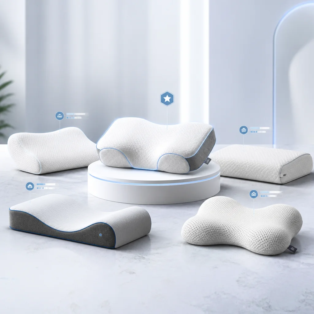 Comparatif meilleur oreiller cervical