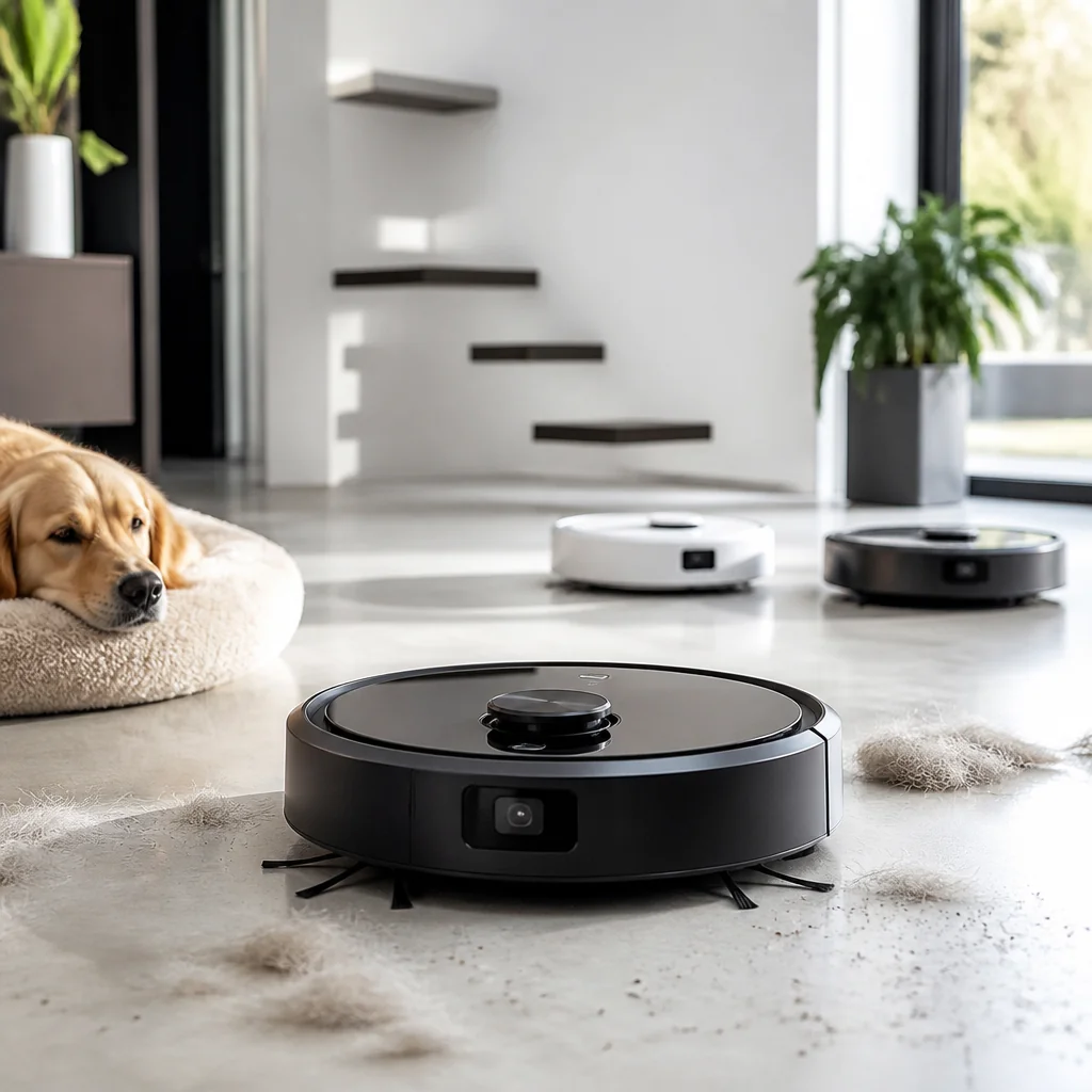 Comparatif meilleur robot aspirateur animaux