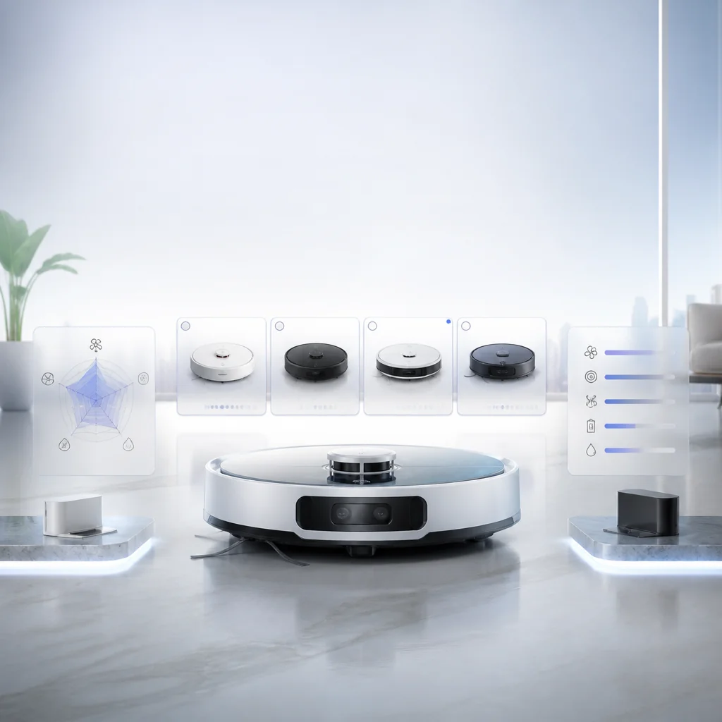 Comparatif meilleur robot aspirateur laveur