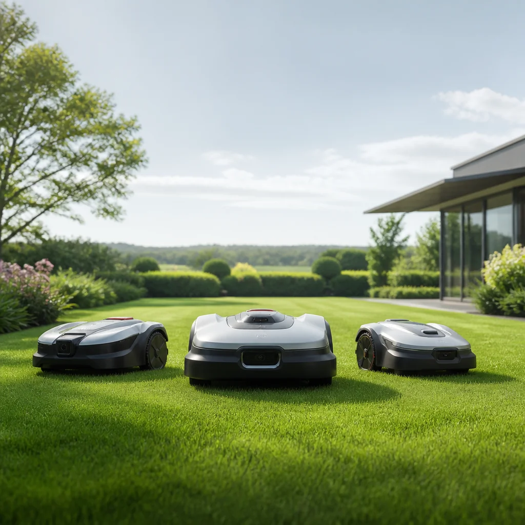 Comparatif meilleur robot tondeuse 1000m2