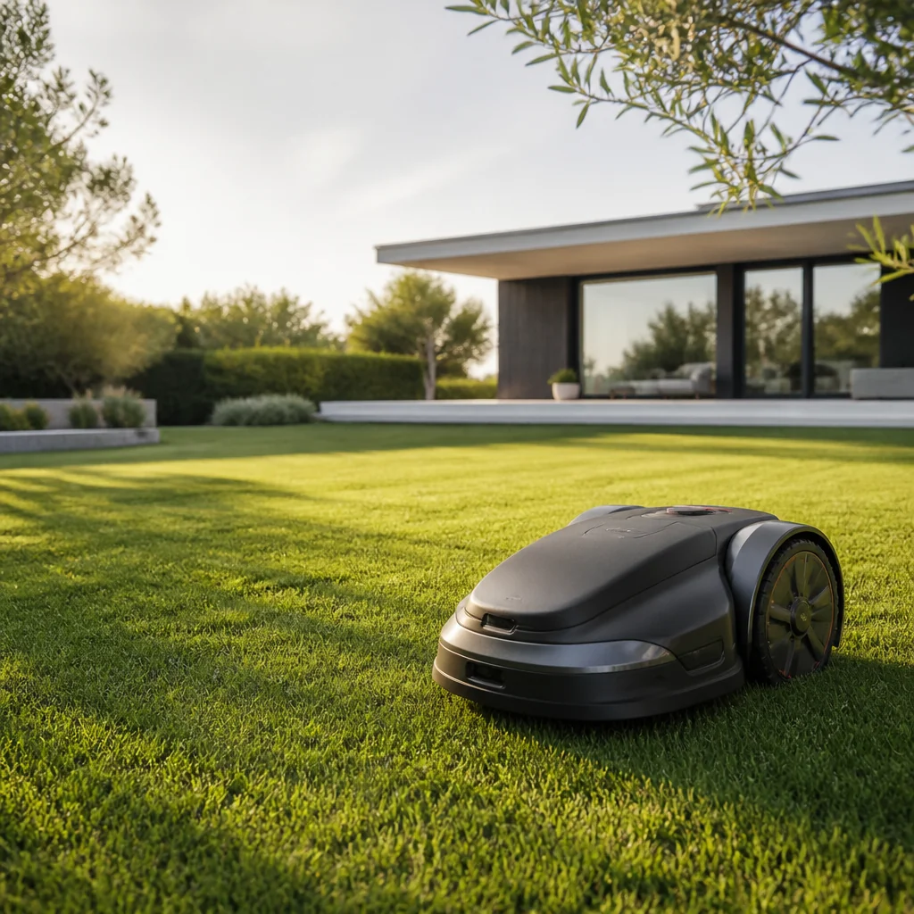 Comparatif meilleur robot tondeuse 500m2